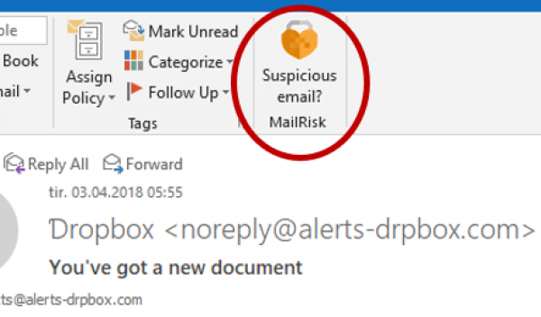 Onboarding info for new MailRisk users